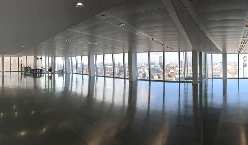 Internal fit out.  The Shard (Elevator pitch)